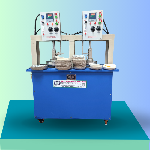 Advanced 3 in 1 Mode Paper Plate Double Dye machine