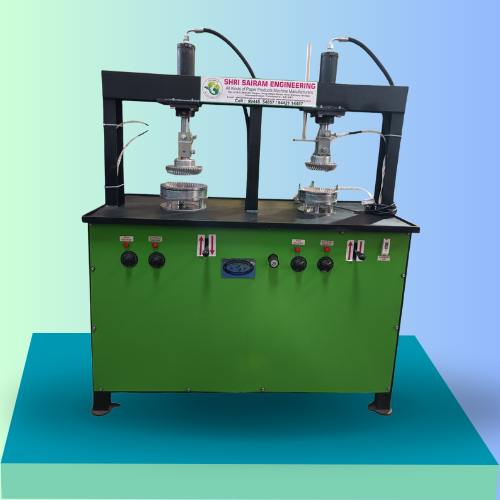 Semi Automatic Double Dye Paper Plate Machine