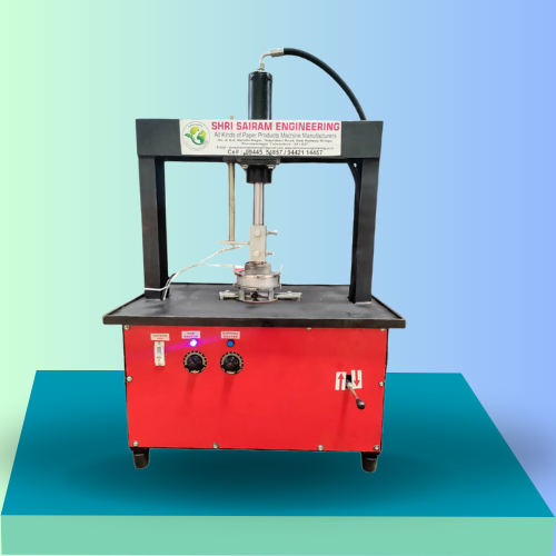 Table Top Paper Plate Machine Semi Automatic Lever Operating Type